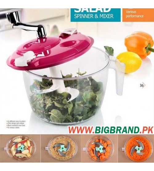 Food Salad Cutter Spinner and Mixer